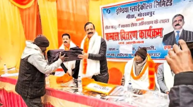 आईजीएल ने जरूरतमंदों को बांटे कंबल, ठंड से मिलेगी राहत