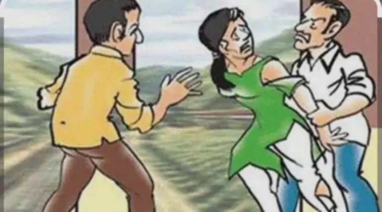 जमीनी विवाद में महिला पर हमला:बचाने आए पिता-पुत्र पर भी हमला, चार के खिलाफ केस दर्ज