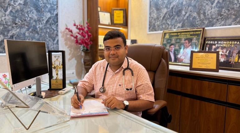 वरिष्ठ होम्योपैथी चिकित्सक डॉ. अमिताभ शर्मा का ब्रिटिश पार्लियामेंट, लंदन अंतरराष्ट्रीय सम्मेलन में चयन