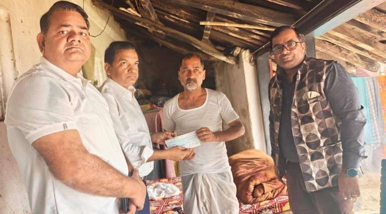 बेकाबू फॉर्च्यूनर से गई MBBS छात्र की जान, IMA प्रतिनिधि मंडल ने  12 लाख रुपए की आर्थिक मदद की