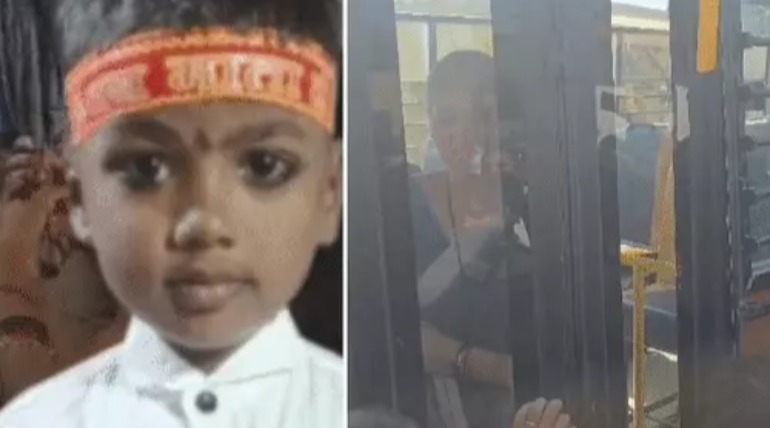 बच्चे को कुचलने वाले ड्राइवर के पास लाइसेंस नहीं था