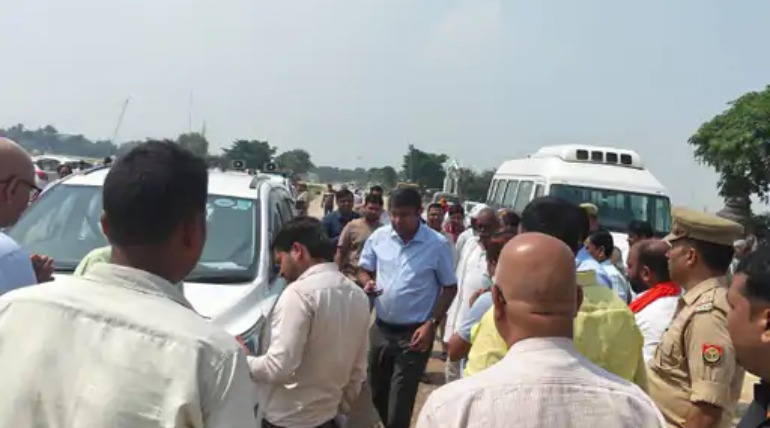 बाढ़ से फसल बर्बाद, किसानों की निष्पक्ष सर्वे की मांग
